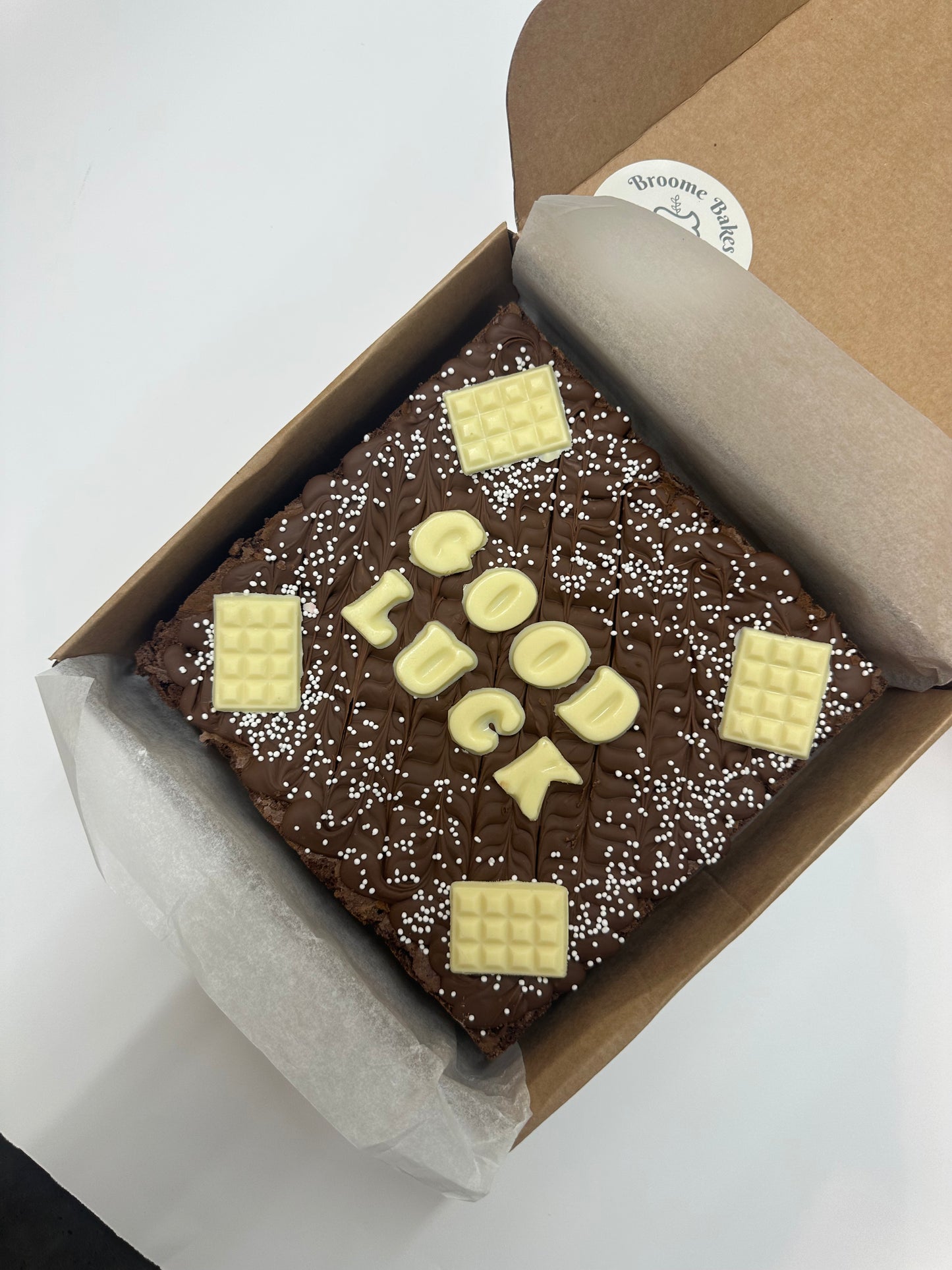 Custom Brownie Slab