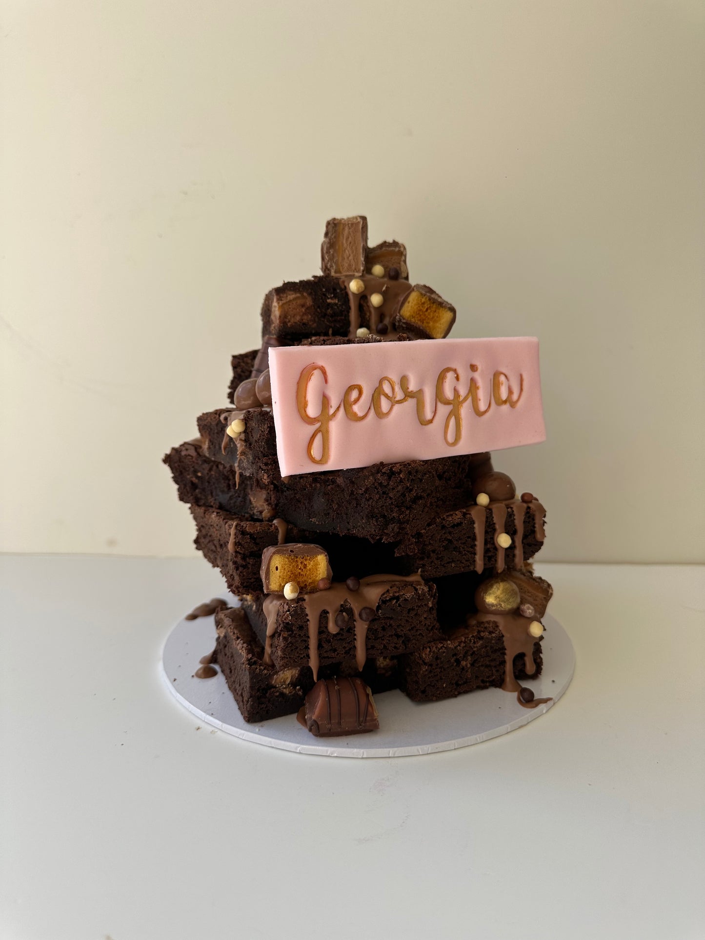 18 Piece Brownie Stack