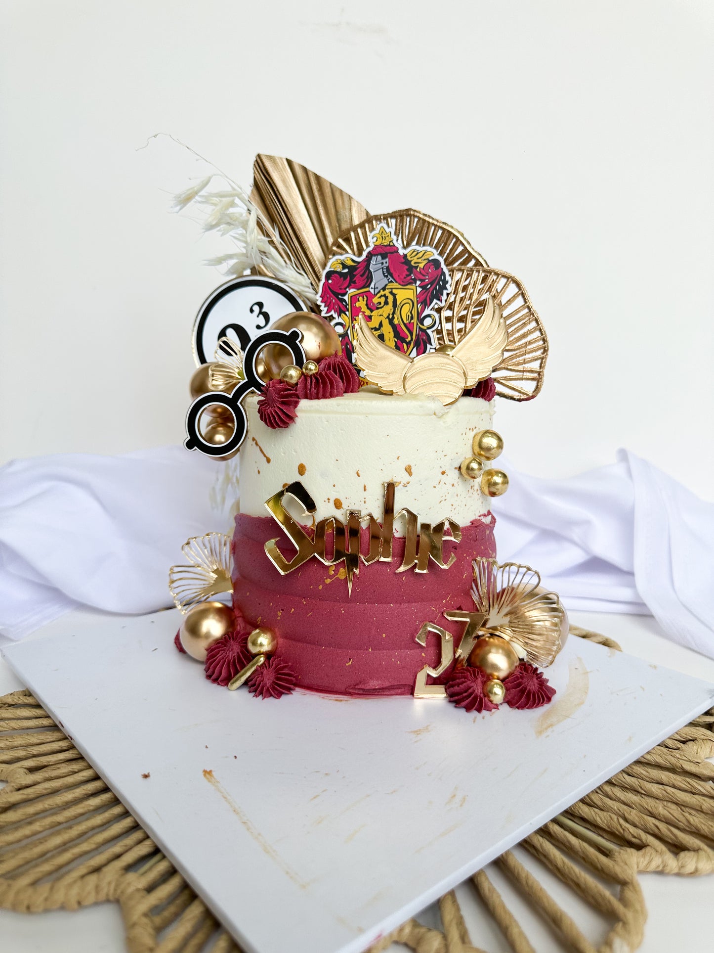 Harry Potter Themed Cake